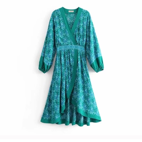 RESTOCKED! 5⭐️ BESTSELLER CARDIFF MIDI DRESS - Picture 5 of 8